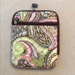 Denver Hayes Paisley Quilted Tablet iPad Notepad Bible Sleeve Padded cover #1214